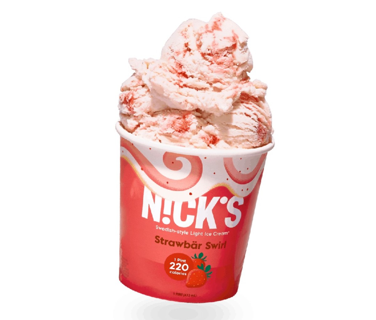 10 Healthier Ice Creams and Frozen Treats to Beat the Summer Heat 2 Nick’s Swedish Ice Cream’s are both delicious and low-calorie as their pints range from 220-360 calories in a ton of different flavors. Their ice creams have no added sugars, synthetic ingredients, or artificial sweeteners, either.